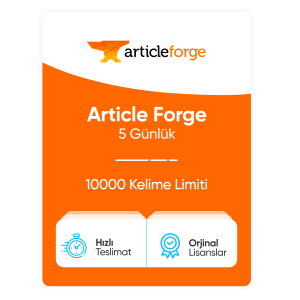 Article Forge – 5 Günlük