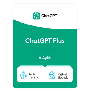 ChatGPT Plus – 6 Aylık